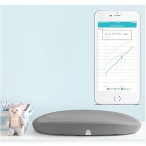 Hatch Grow Smart Changing Pad and Scale (Grey)